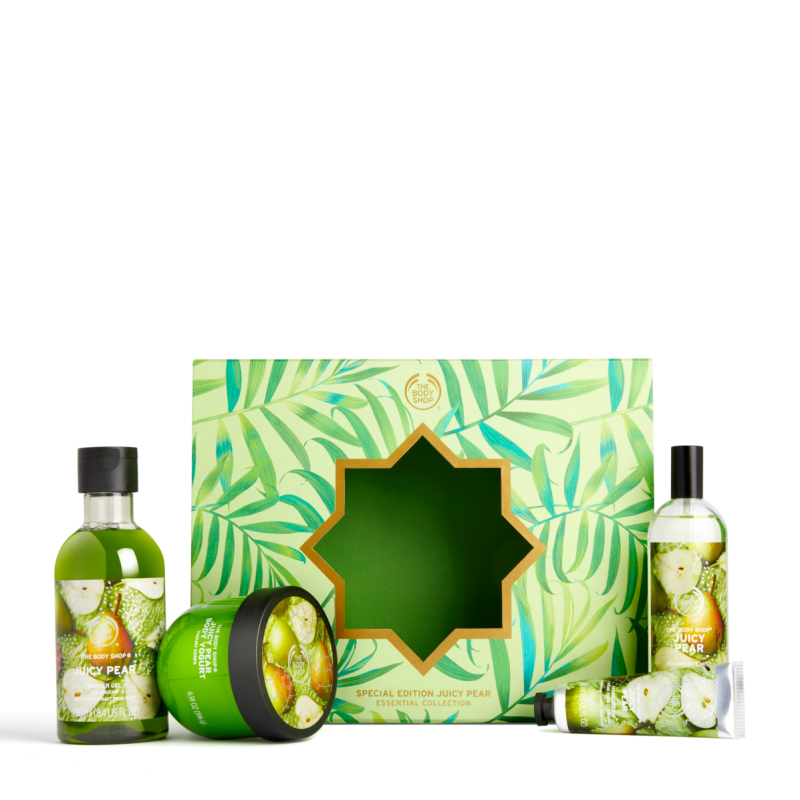 juicy pear fragrance mist body shop