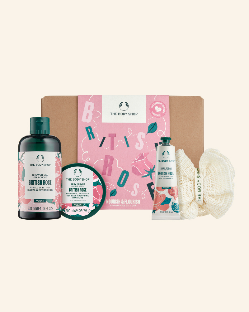 Nourish & Flourish British Rose Gift Box