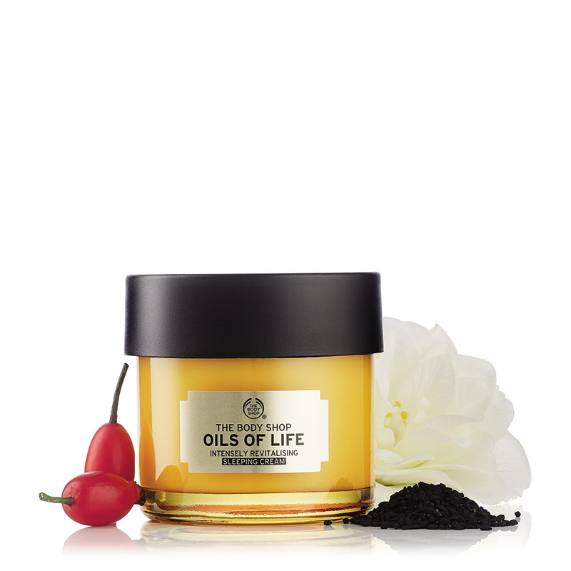 Oils Of Life Sleeping Cream The Body Shop